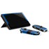 Black and Blue Arrows Nintendo Switch OLED (2021) Skin